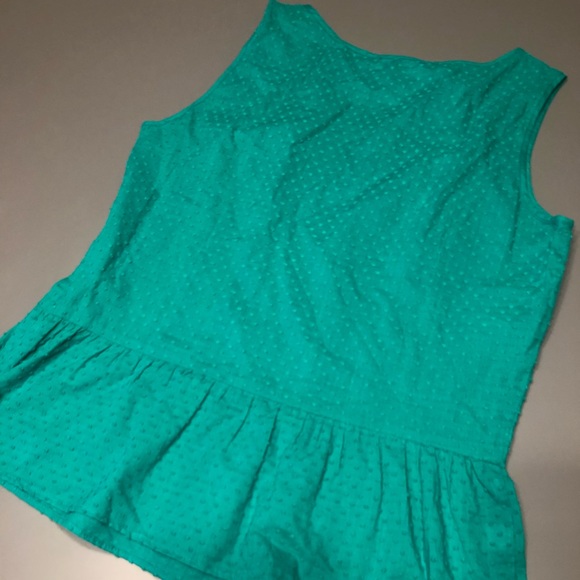 Loft Tank Top Aqua - Picture 1 of 4